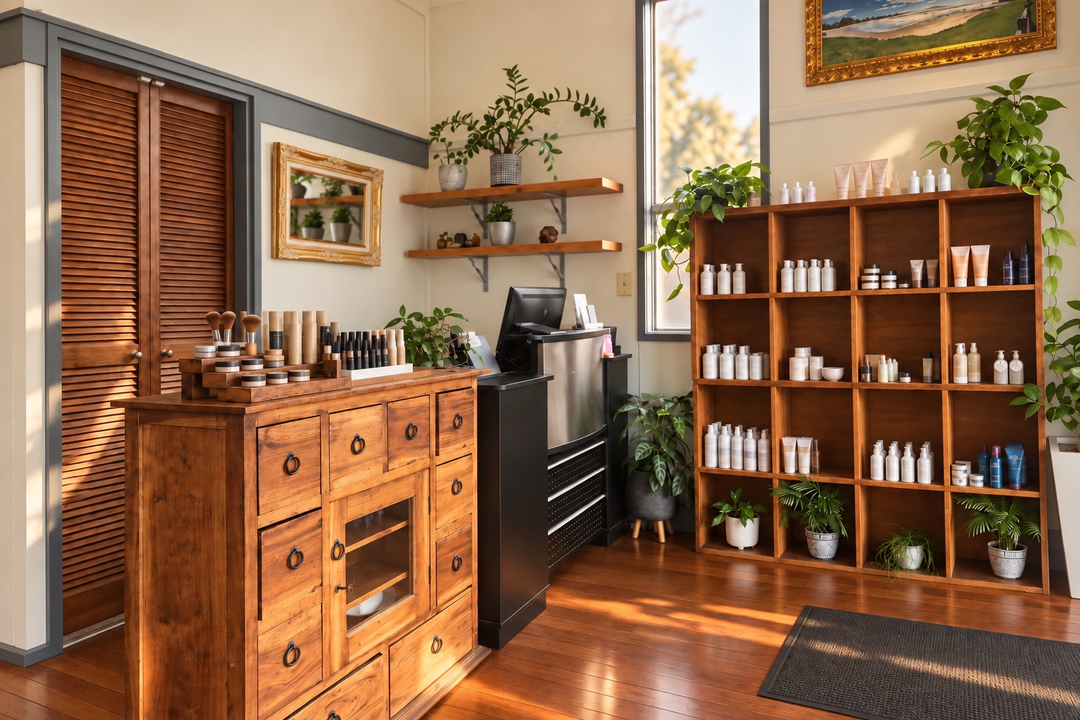 Reception & retail at Miracles by the Sea